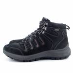 MANITU 670028-01 czarne trzewiki męskietrekking TEX