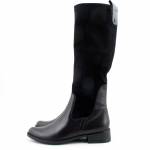 CAPRICE 25502-29 czarne kozaki damskie