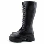 MARCO TOZZI 25603-29 BLACK ANTIC czarne trzewiki damskie