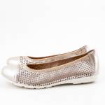 CAPRICE 22150-42 TAUPE METAL. balerinki damskie wl24