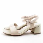 TAMARIS 28232-20 418 IVORY beżowe sandały damskie