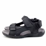 GEOX U3550A 0EK11 C9999 czarne sandały męskie