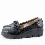 FILIPPO DP4128/24 BK czarne mokasyny damskie wl24
