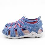 GEOX J45GRB 015CE WHINBERRY C4S7Q błękitne sandały młodzieżowe wl24