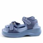 AZALEIA 18451 niebieskie sandały damskie JEANS BLUE 198040 wl25