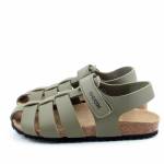 GEOX J458LA 000BC GHITA C3009 zielone sandały młodzieżowe wl24