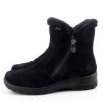 RIEKER L7162-00 TEX czarne kozaki damskie jz25