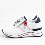 REMONTE D0T04-81 białe granatowe sneakersy damskie wl25