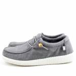 PITAS WP150 Wallabi Knitted Gris szare półbuty męskie wl25