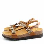 SCHOLL BOGOTA SANDAL MED brown brązowe sandały damskie MF320061011 wl25