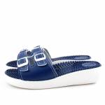 FIN-FLEX 20 BLU/BLU/BIANCO białe granatowe fakirki damskie jz26