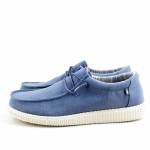PITAS WP150 Linen niebieskie półbutymęskie wl26