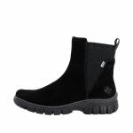 RIEKER Z7269-00 TEX czarne botki damskie jz26